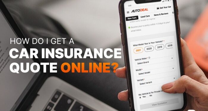 How do I get a car insurance quote online? | Autodeal