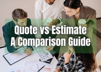Quote vs Estimate: A Comparison Guide | ReliaBills