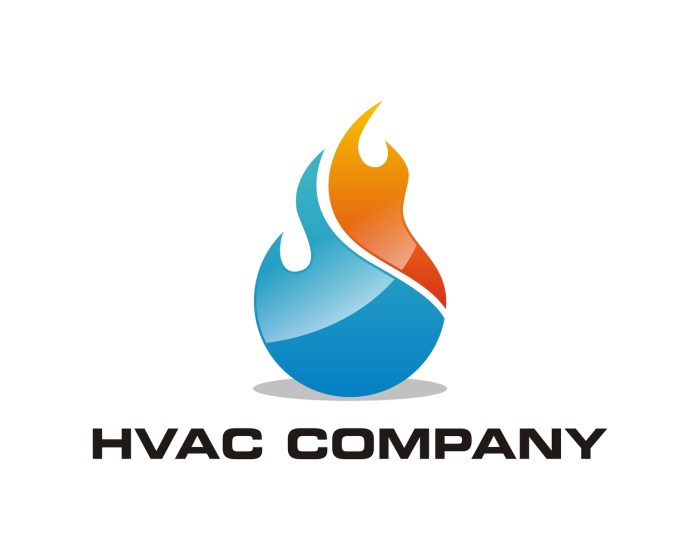 A set of HVAC logo design, refrigeration and air conditioning for your ...